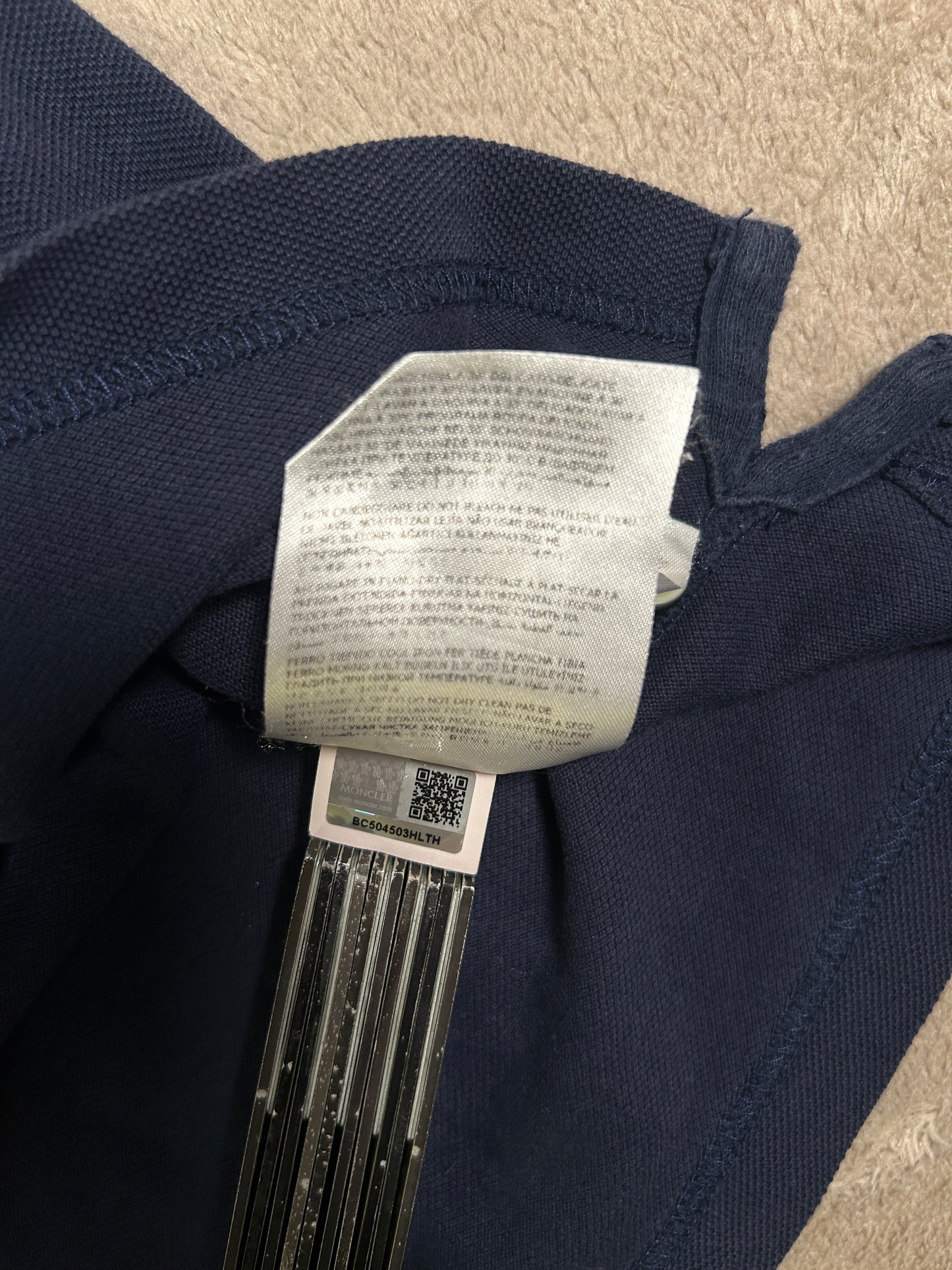 Moncler Polo Shirt - Fits XS