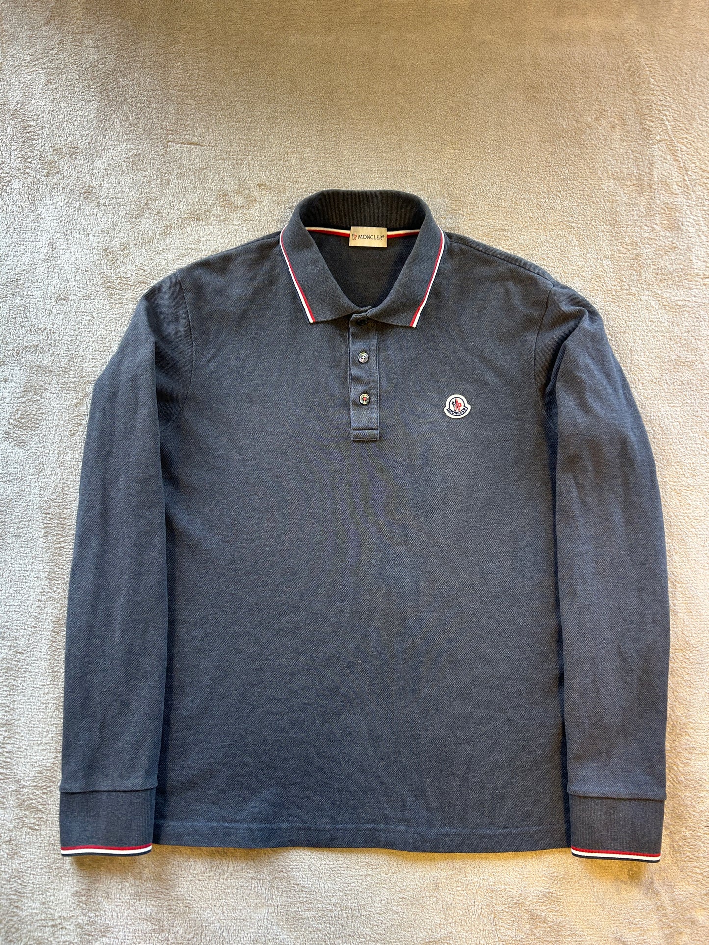 Moncler Longsleeve Polo Shirt