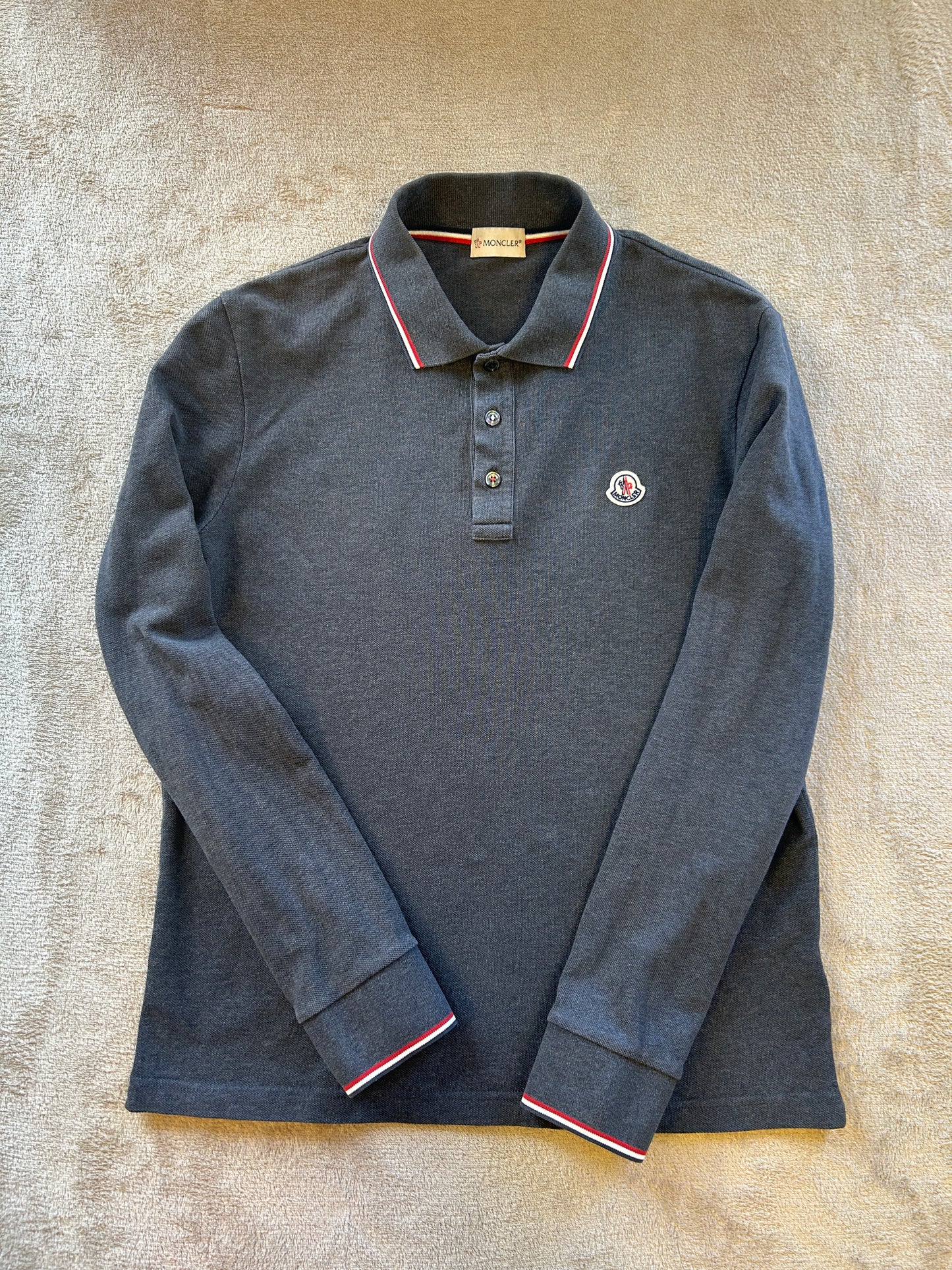 Moncler Longsleeve Polo Shirt