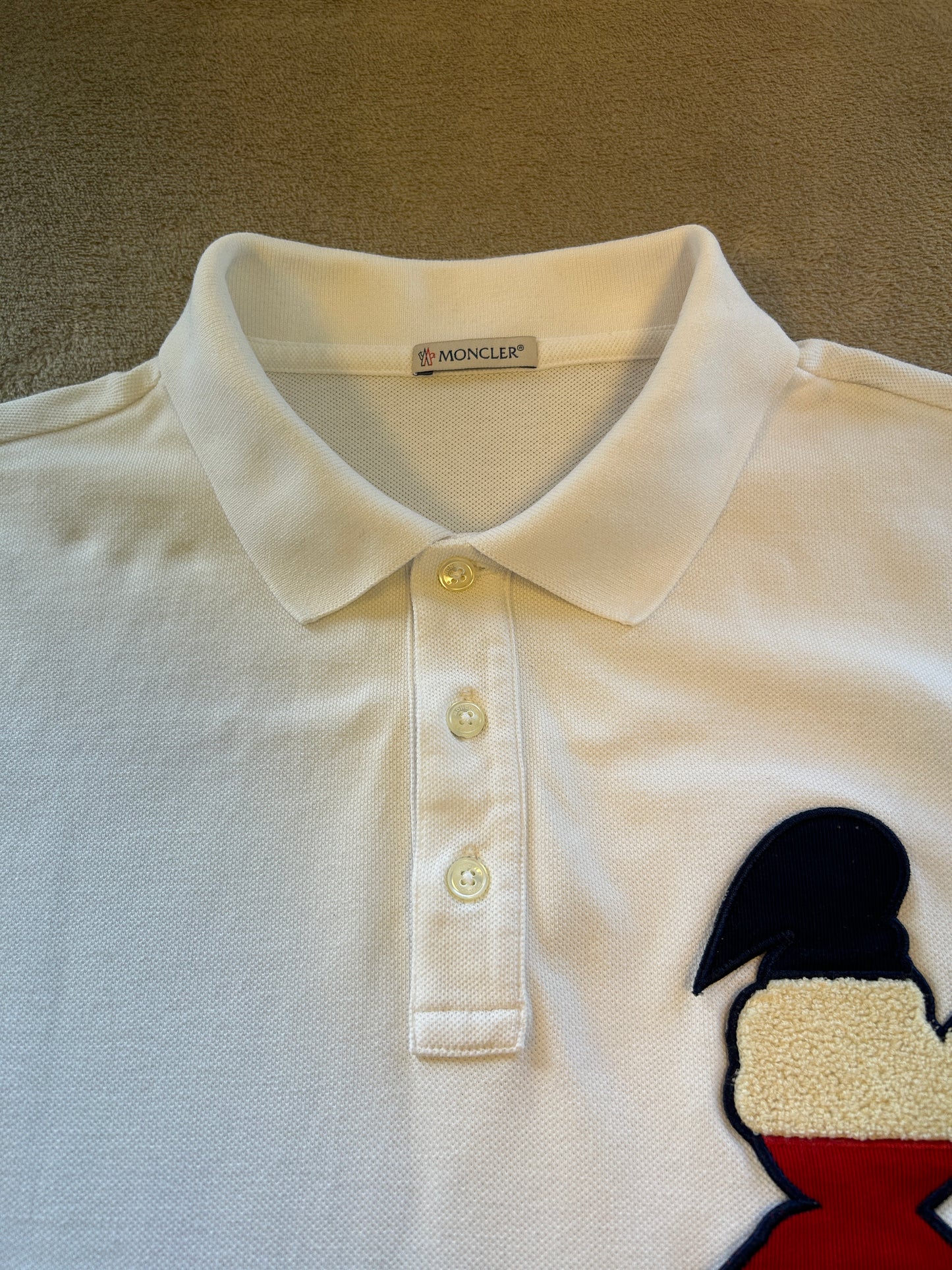 Moncler Tricolour Polo Shirt