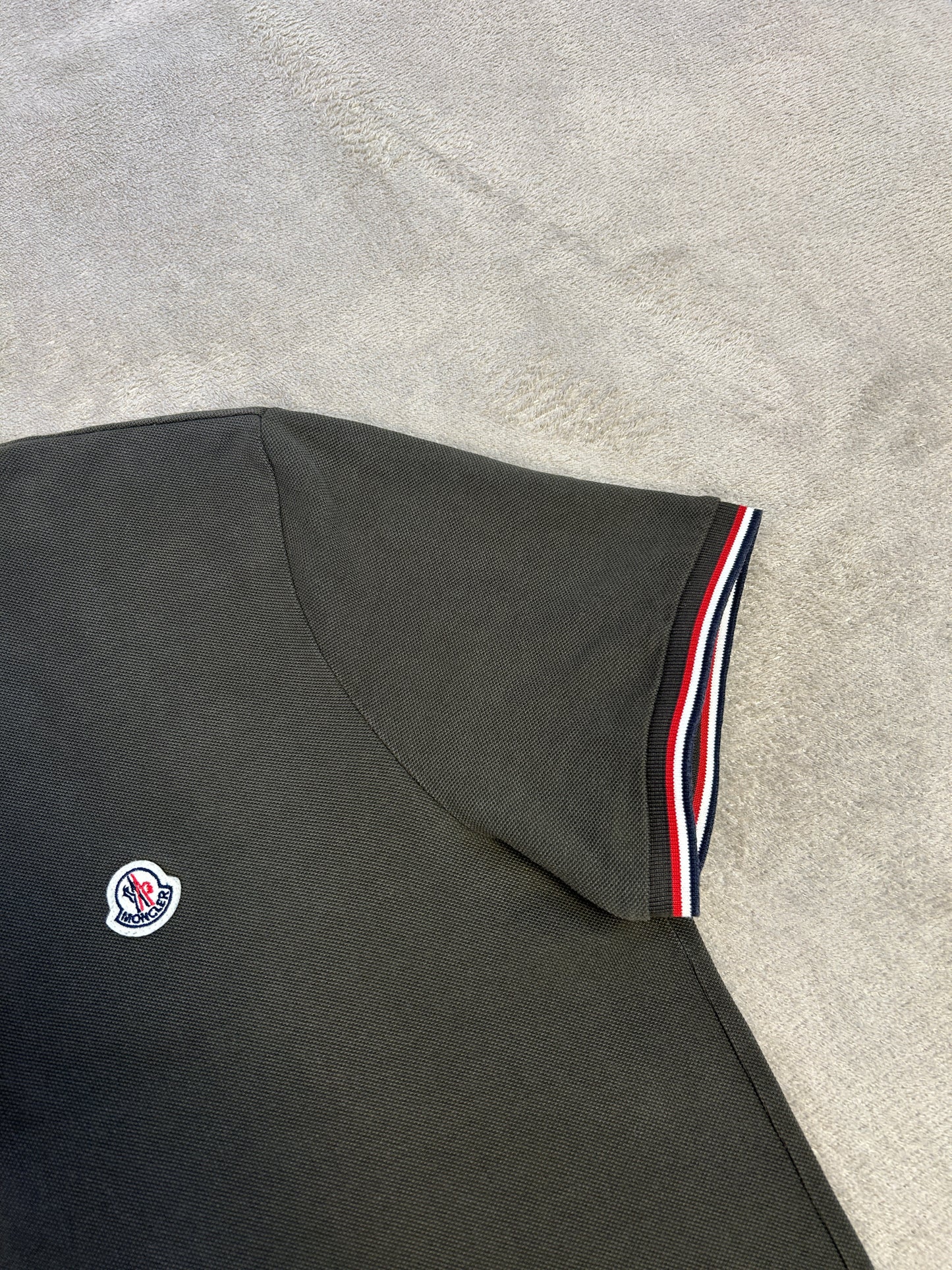 Moncler Tricolour Polo Shirt