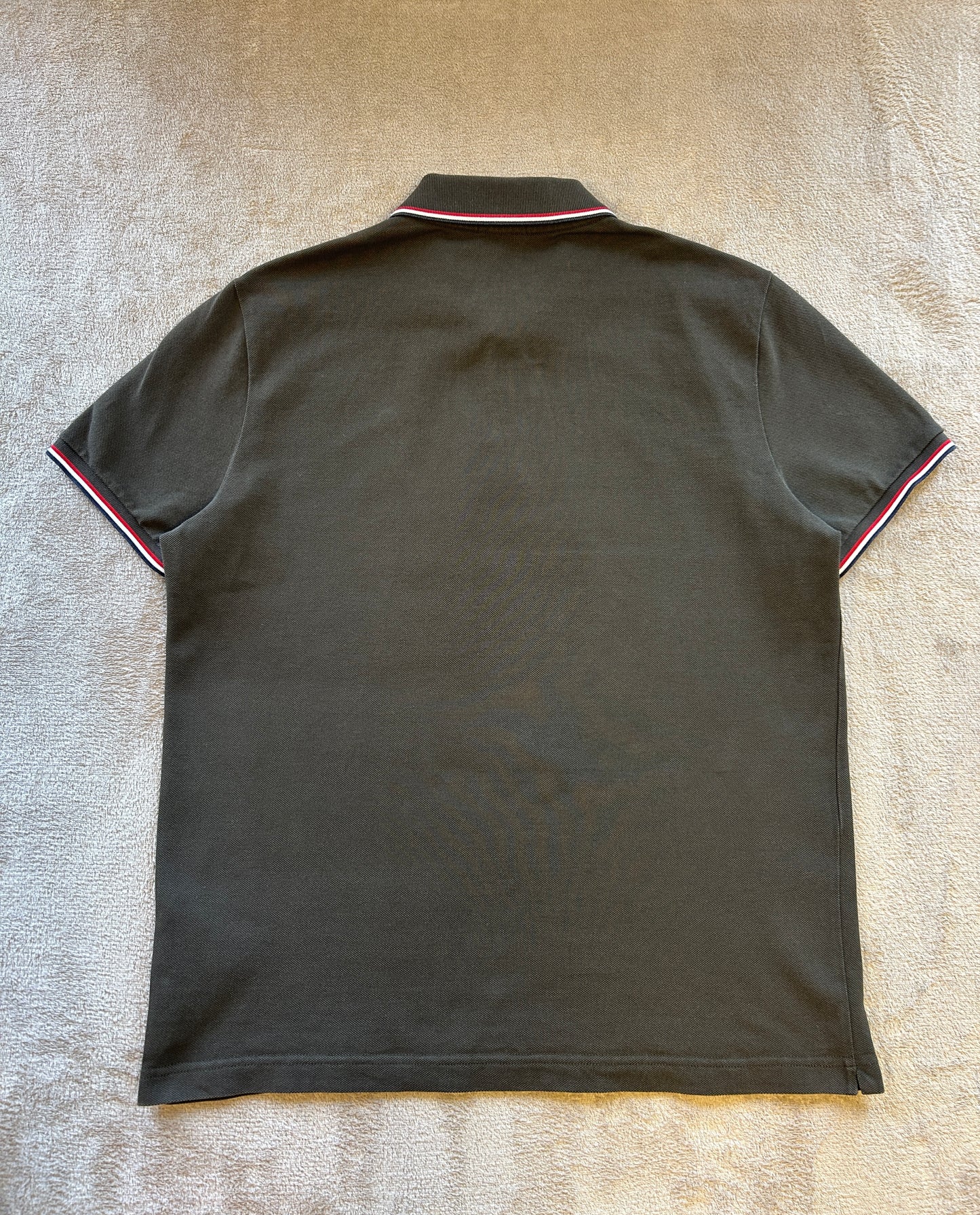 Moncler Tricolour Polo Shirt