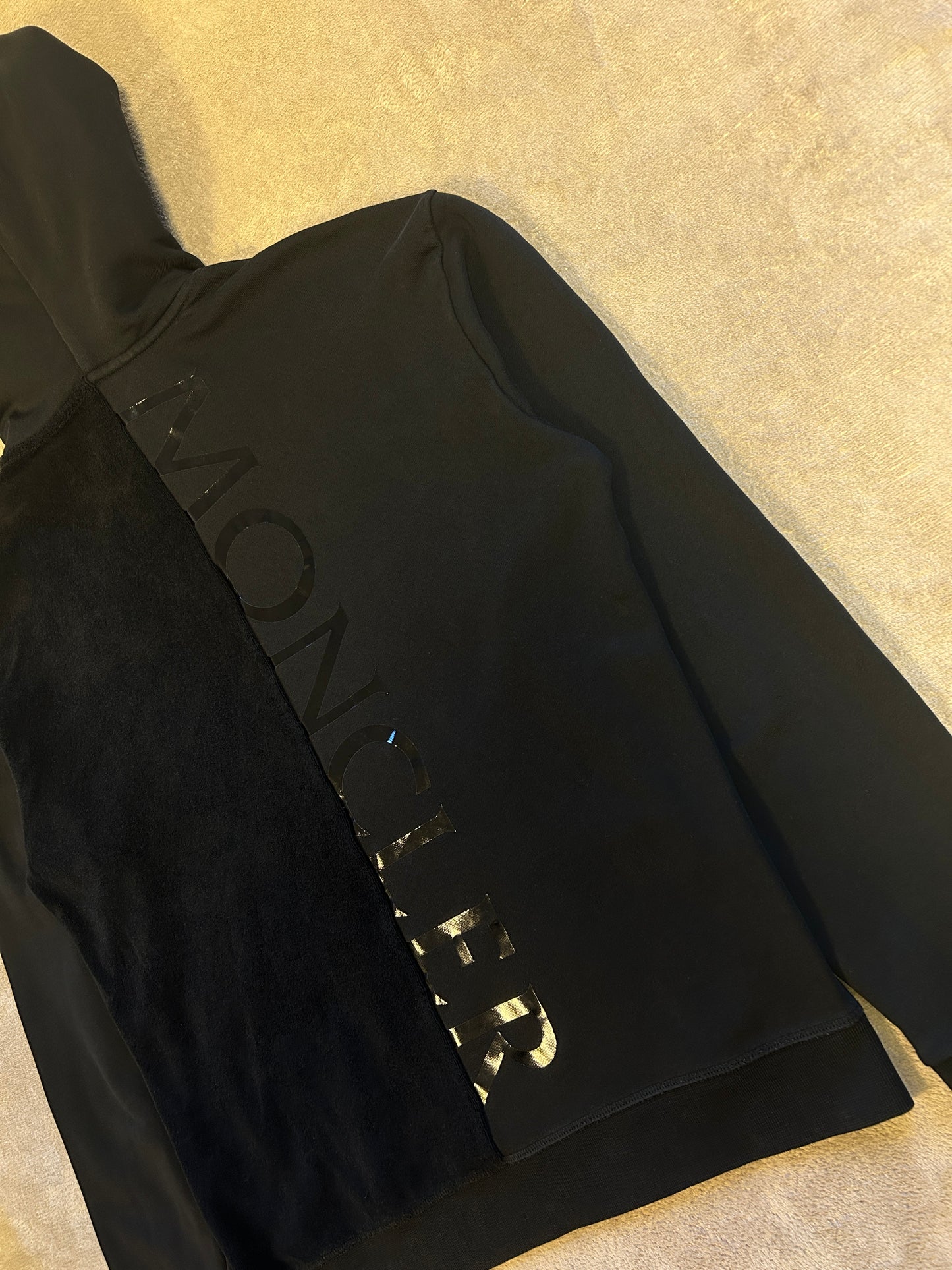 Moncler Black Label Spellout Hoodie