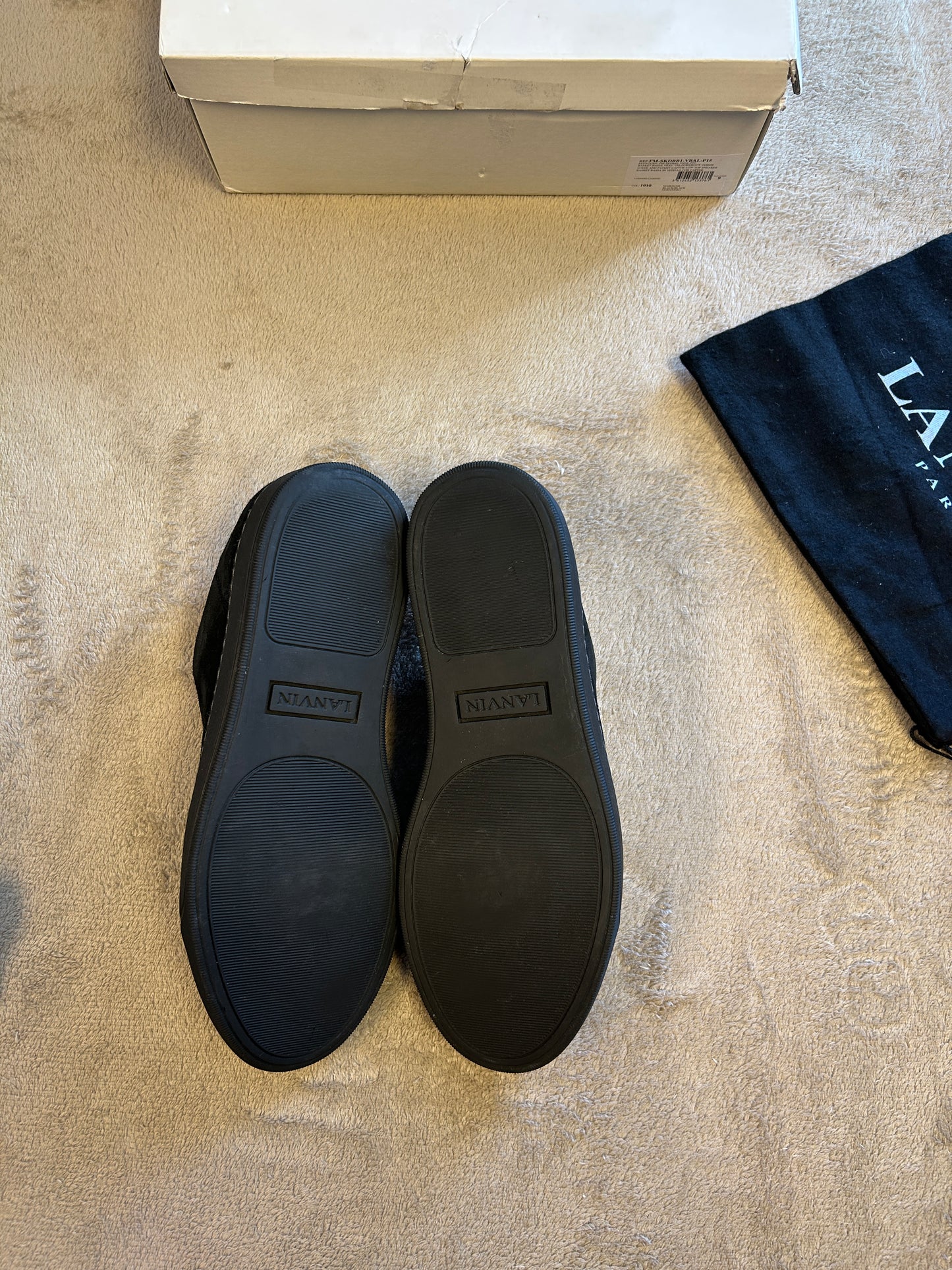 Lanvin Cap Toe Sneakers