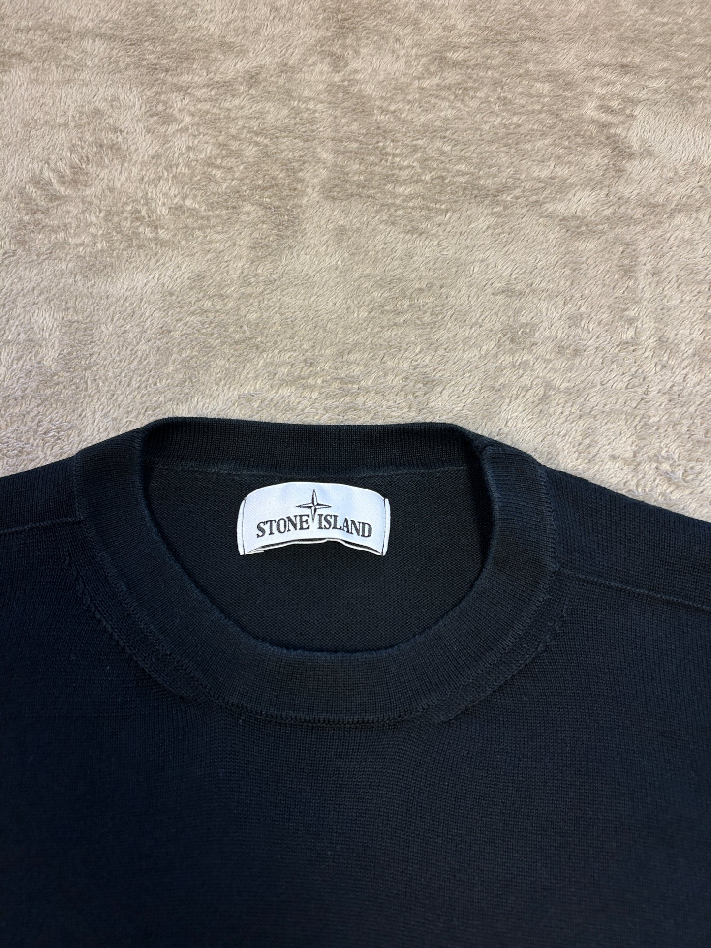 Stone Island Knitted Cotton Sweatshirt