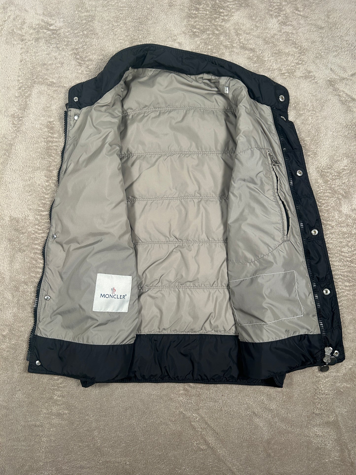 Moncler Black Vest