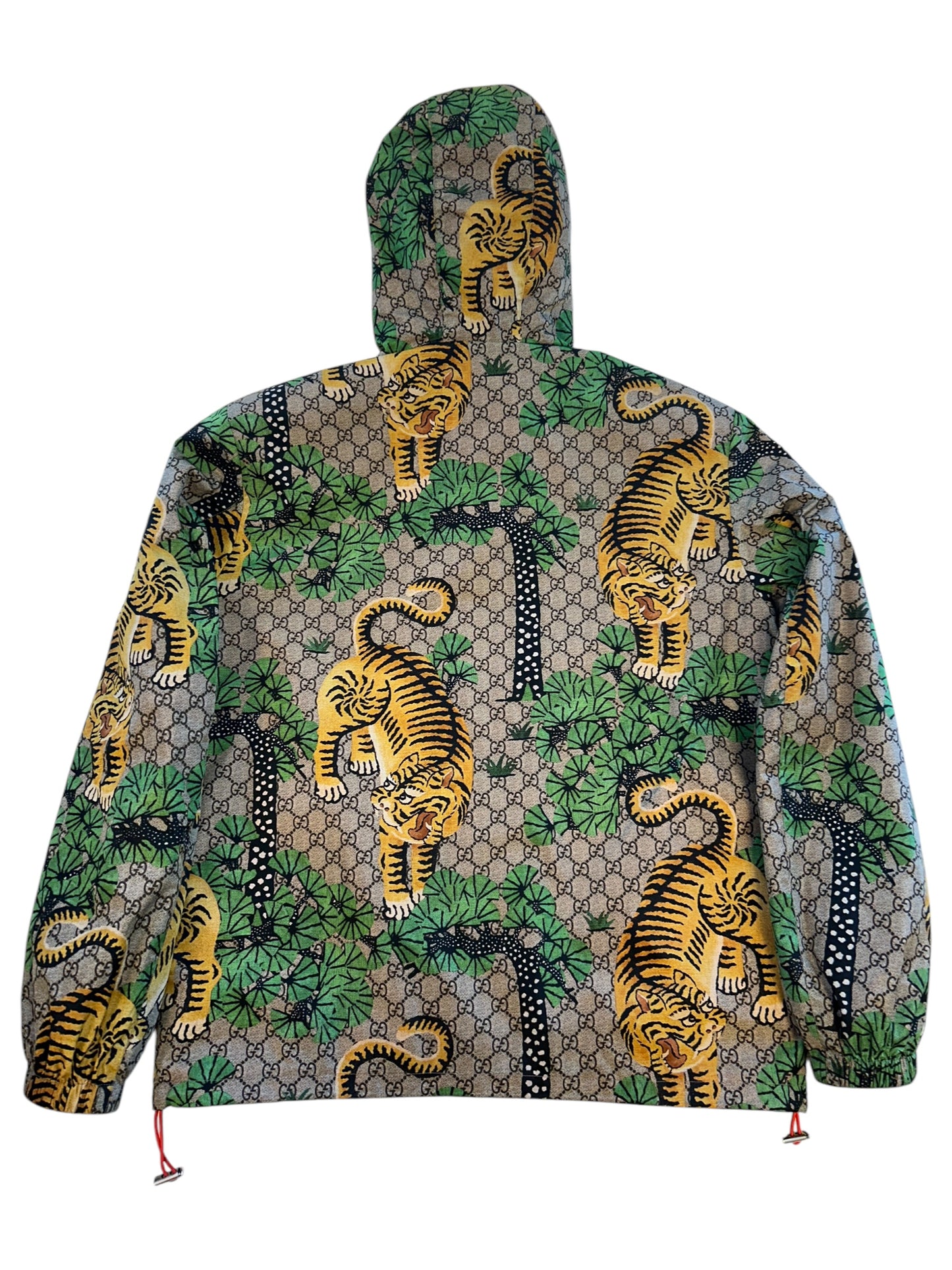 Gucci Tiger Bengal Windbreaker Jacka (SÄLLSYNT)