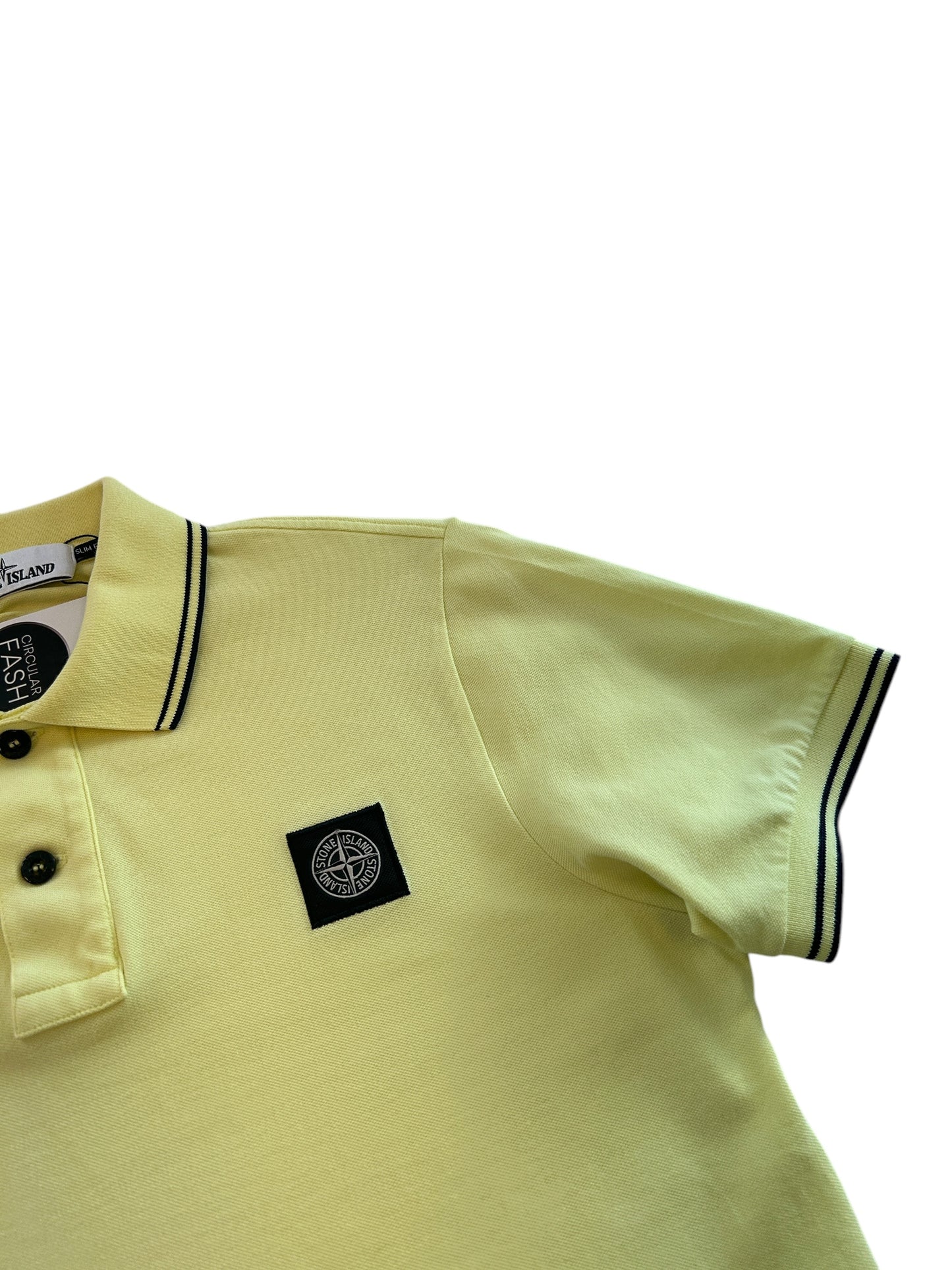Stone Island pikétröja gul