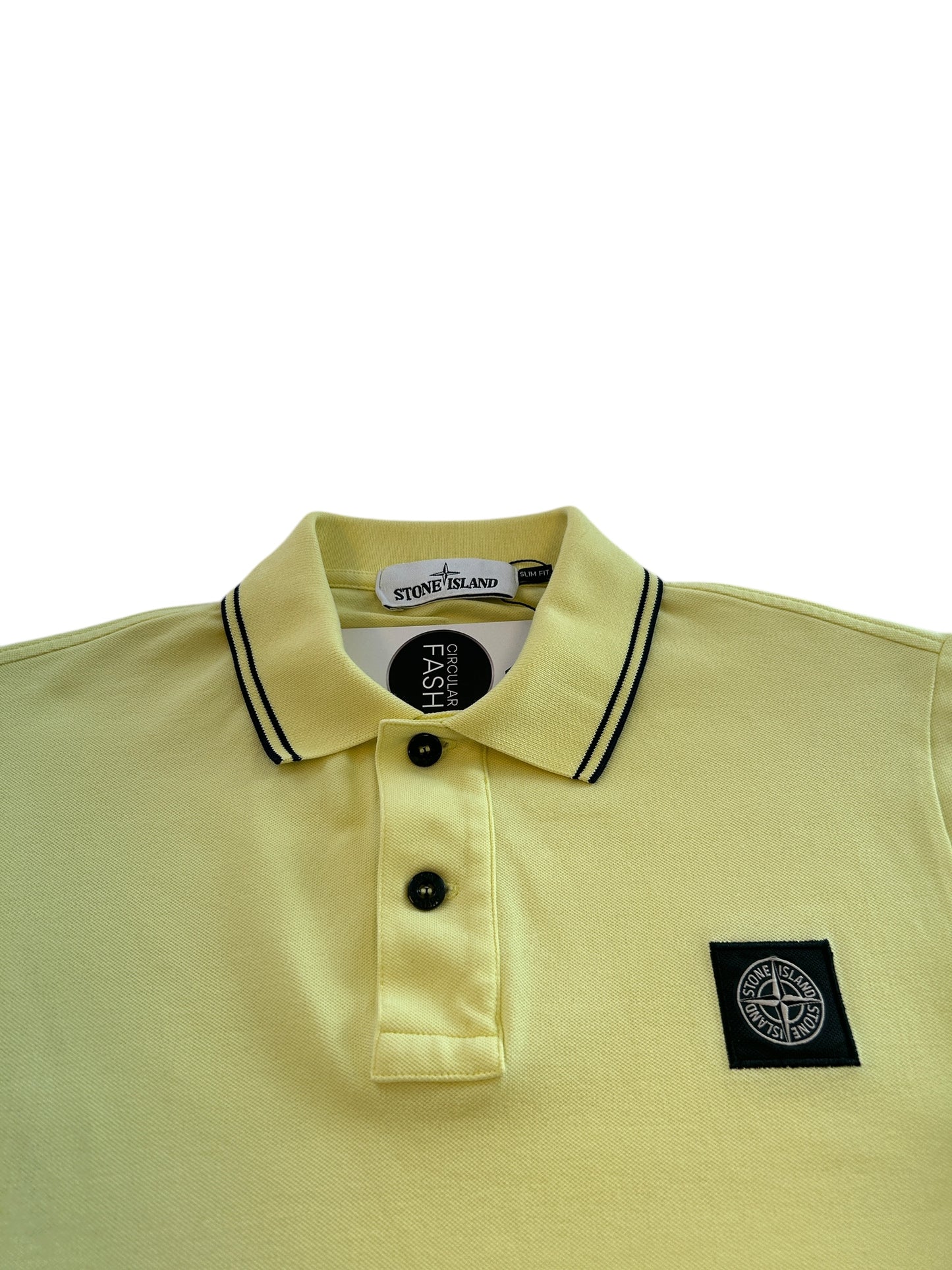 Stone Island pikétröja gul