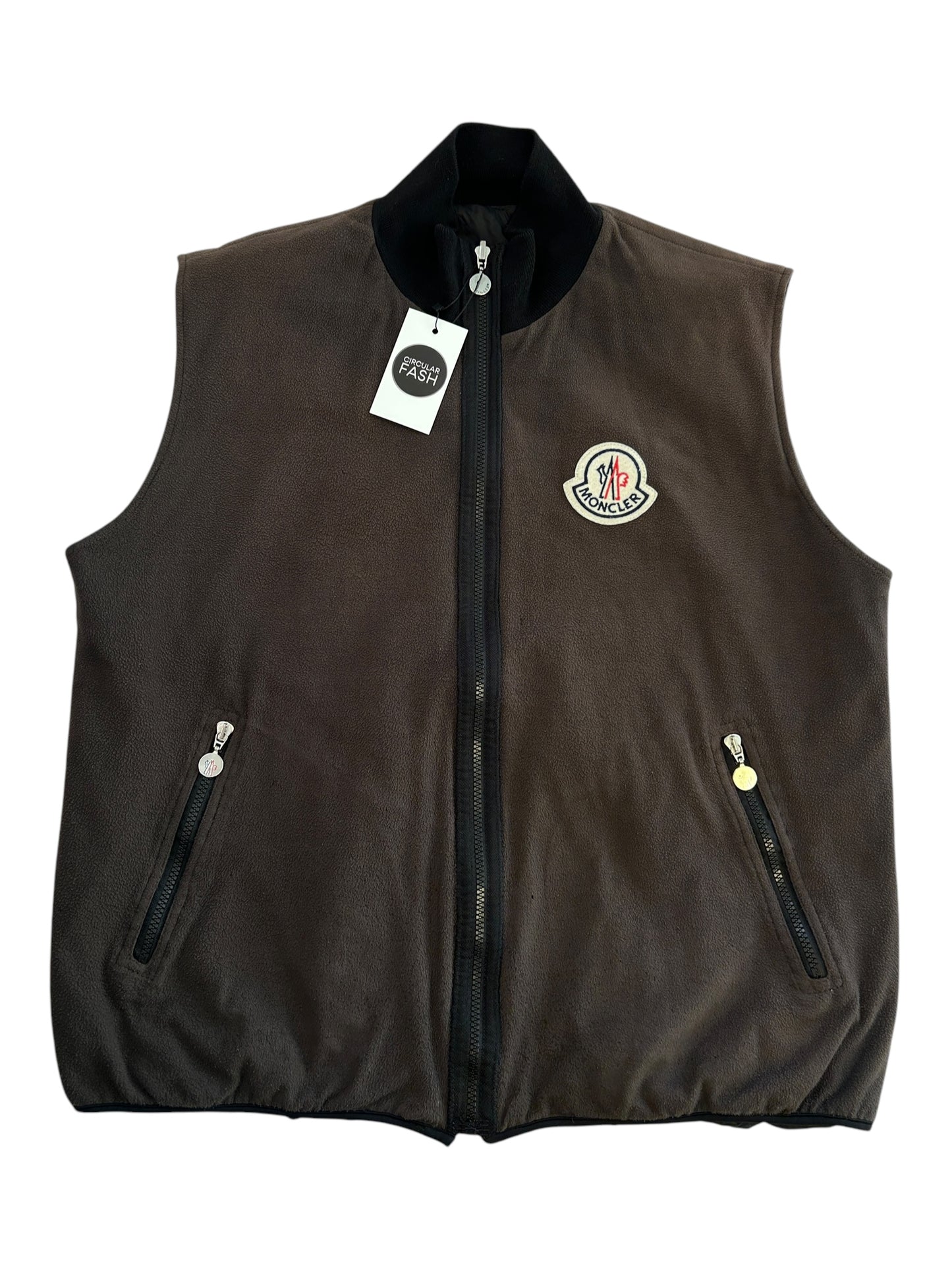 Moncler Vändbar Fleeceväst