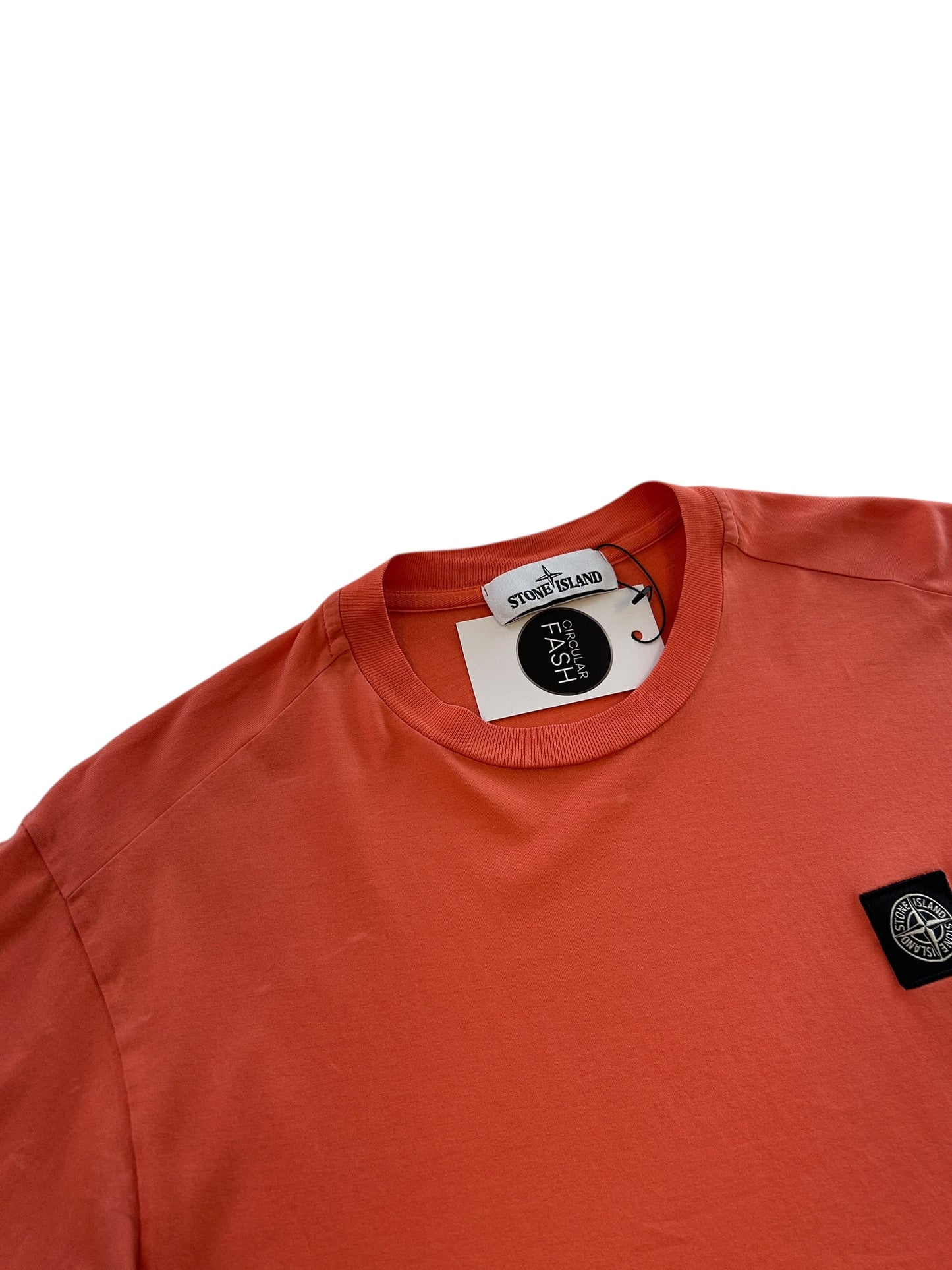 Stone Island Orange T-shirt