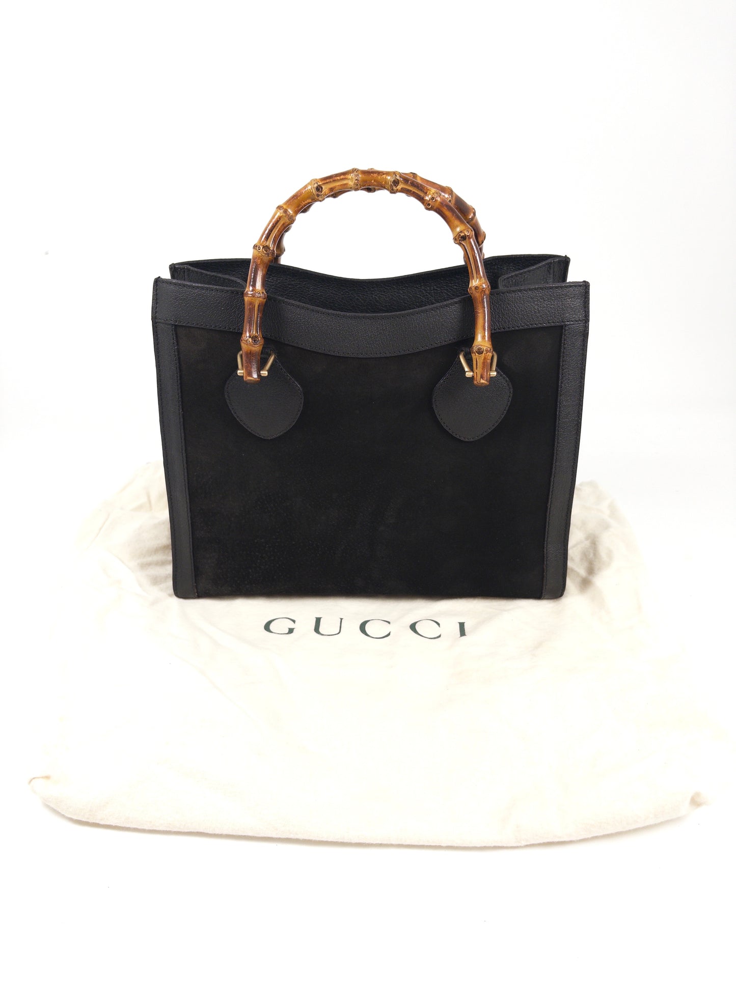 Gucci Bamboo Diana Leather Handbag