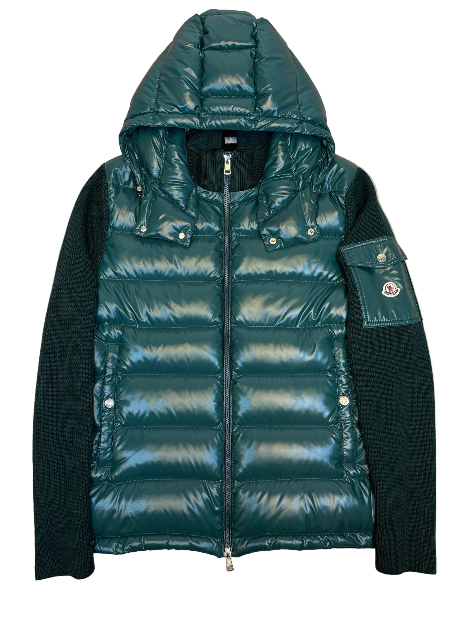 Moncler Maya Cardigan (RARE - Fits L) Emerald