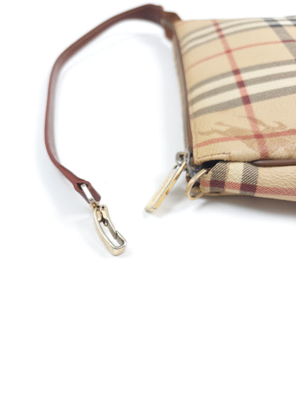 Burberry Haymarket Check Pochette Bag