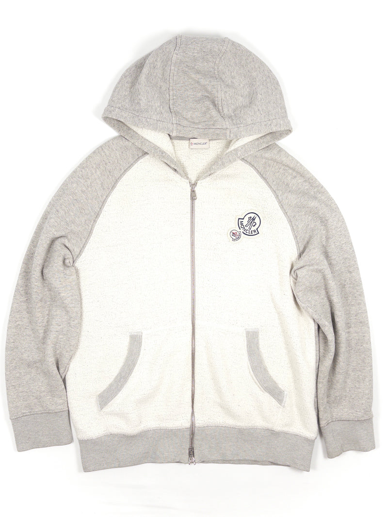Moncler Double Logo Zip Hoodie