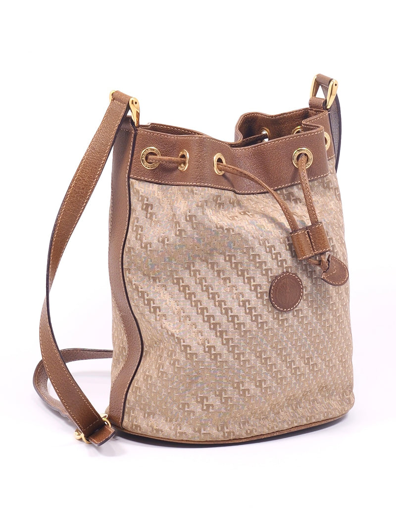 Gucci Nylon Canvas Bucket Bag
