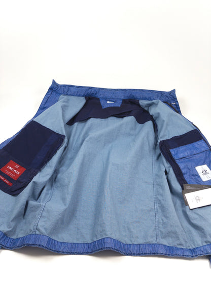 C.P. Company Lino Wax Blue Jacket