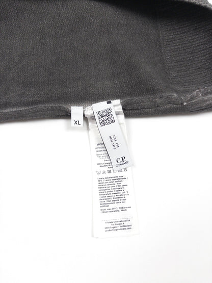 C.P. Company Reverse Plat Crew Neck Sweatshirt - Grey