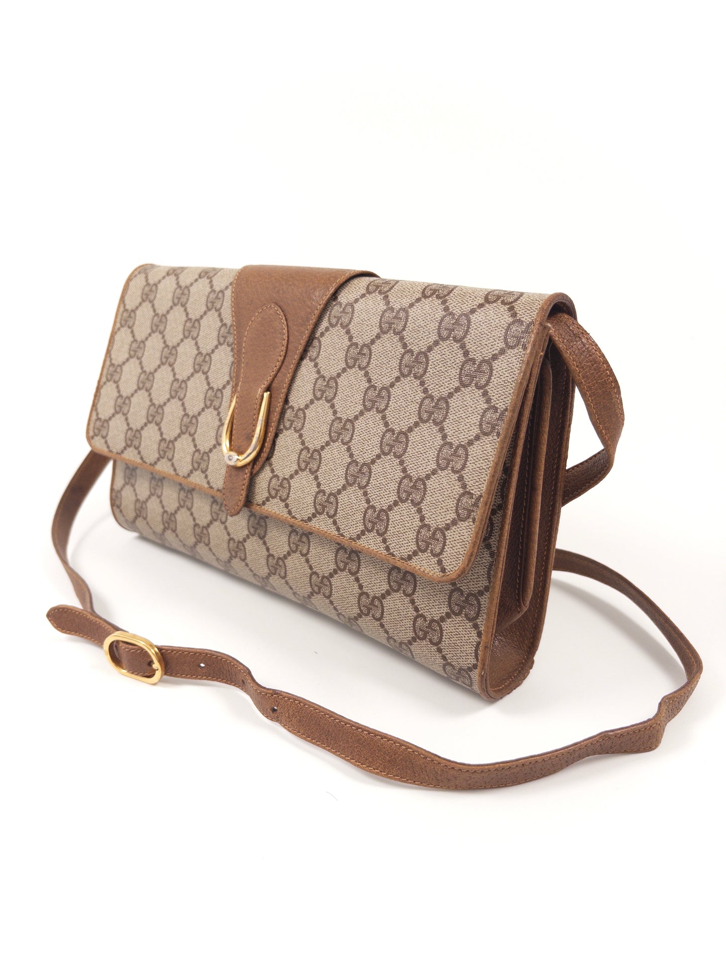Gucci GG Supreme Shoulder Bag with Certificate