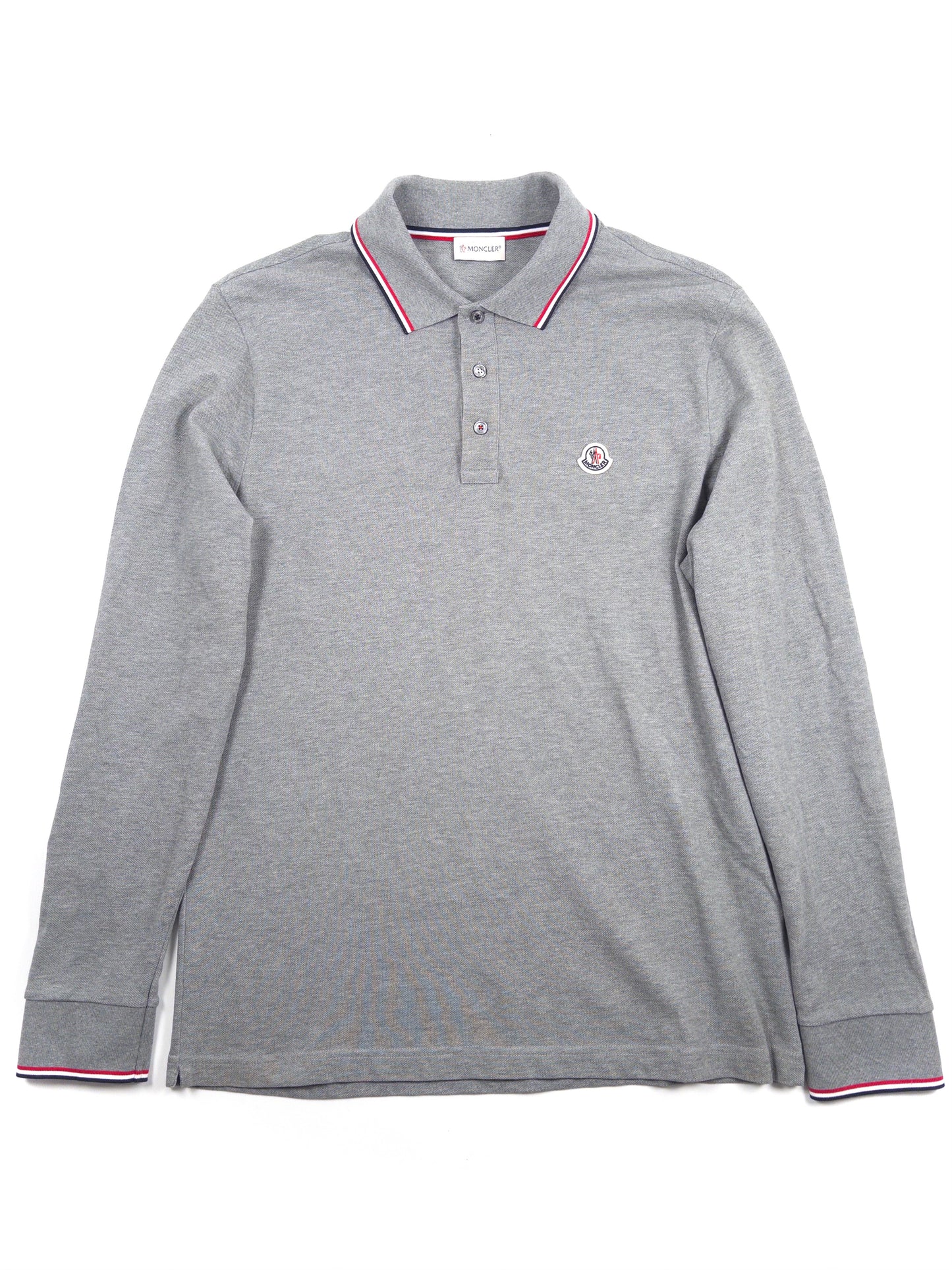 Moncler Long Sleeve Polo Shirt