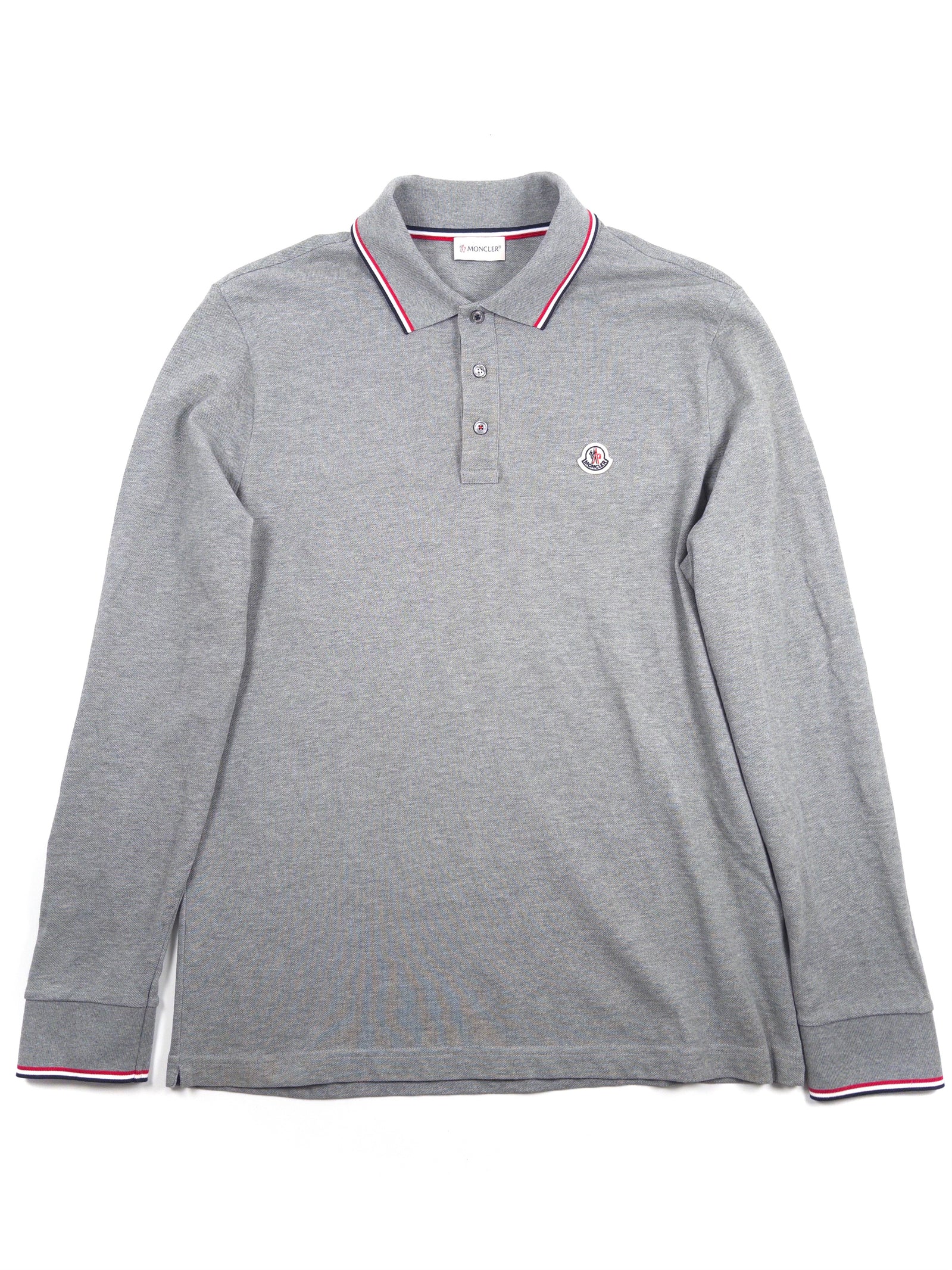 Moncler Long Sleeve Polo Shirt