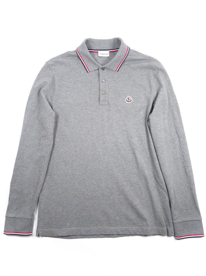 Moncler Long Sleeve Polo Shirt