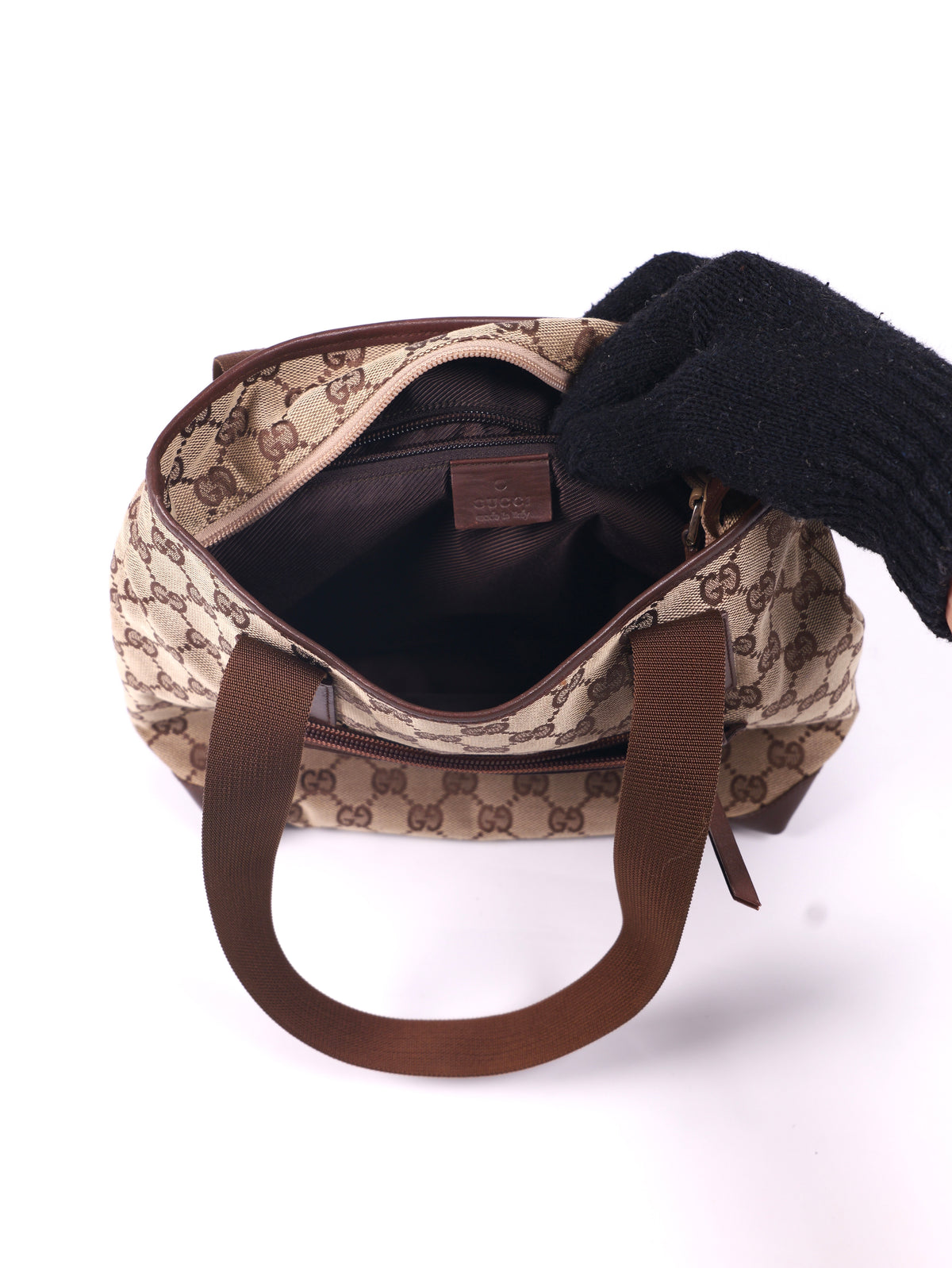 Gucci GG Canvas Tote Shoulder Bag