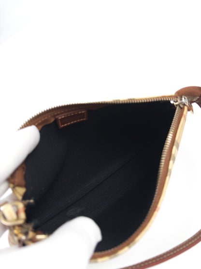 Burberry Haymarket Check Pochette Bag