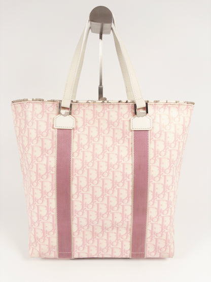 Dior No 2 Pink Monogram Trotter Shopper Tote Bag