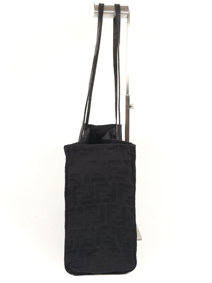 Fendi Zucca Pattern Metal Fittings Tote Bag