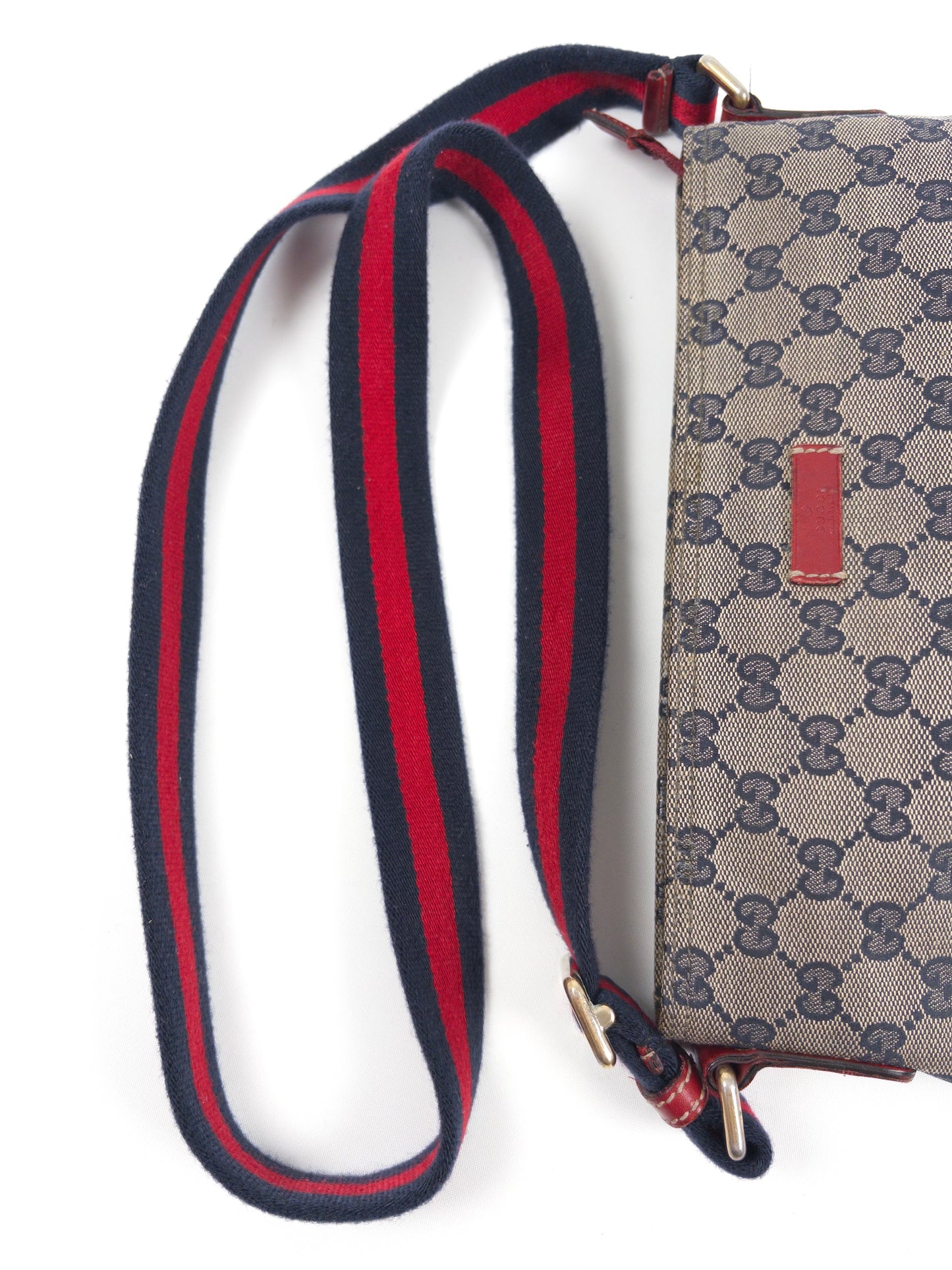 Gucci GG Crystal Sheline Canvas Shoulder Bag