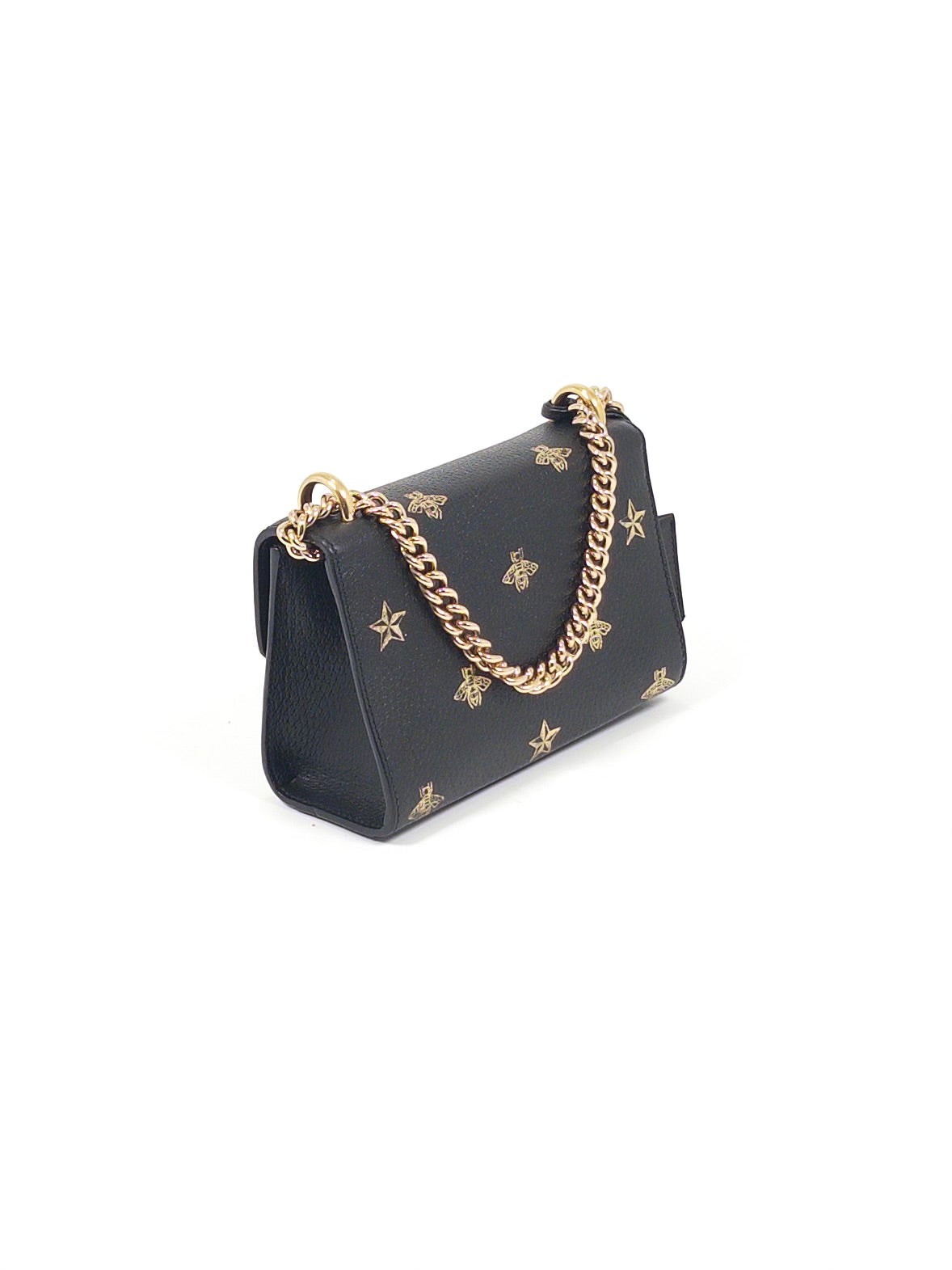 Gucci Padlock Star Bee Chain Bag