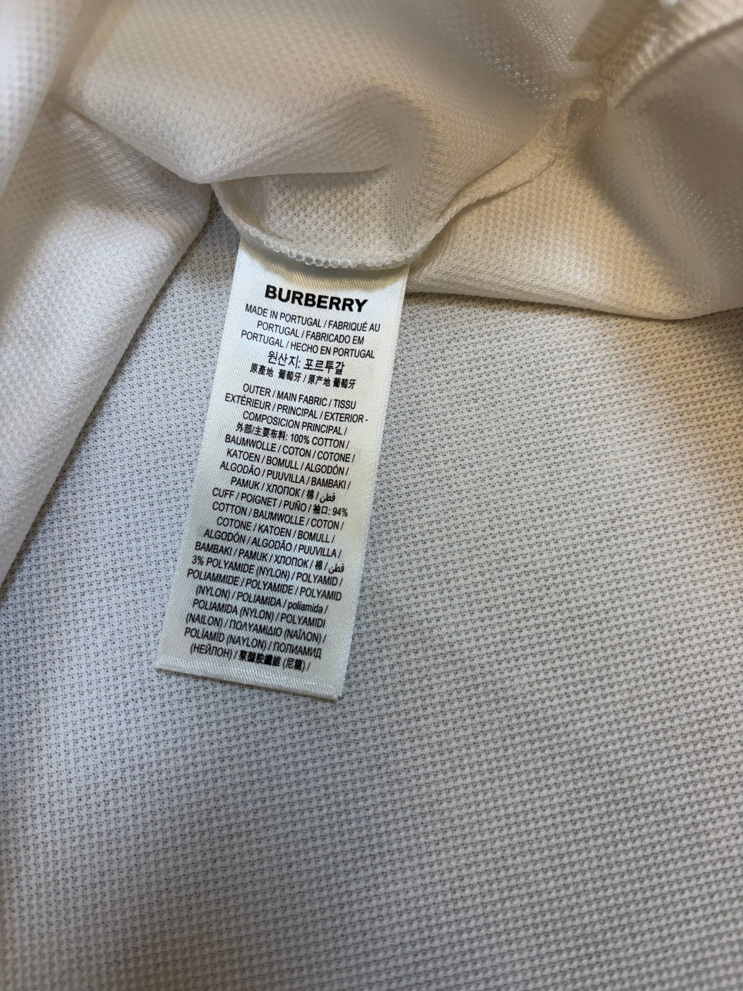 Burberry Leopard Polo Shirt