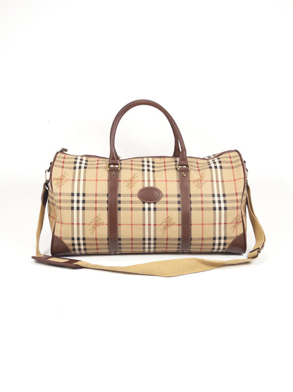 Burberry Nova Check Boston Bag