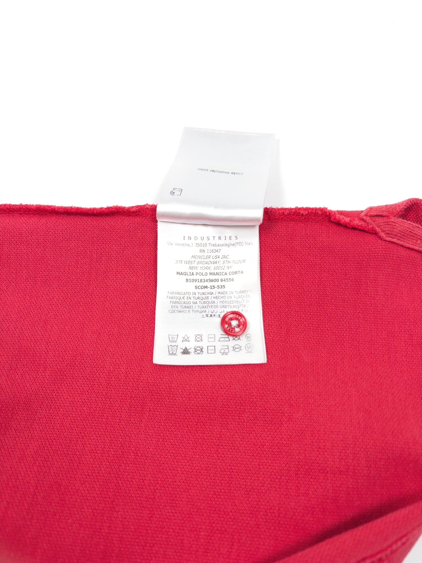 Moncler Tricolour Sleeve Polo Shirt