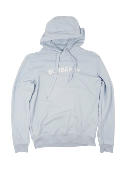 Burberry Baby Blue Hoodie (Fits M)