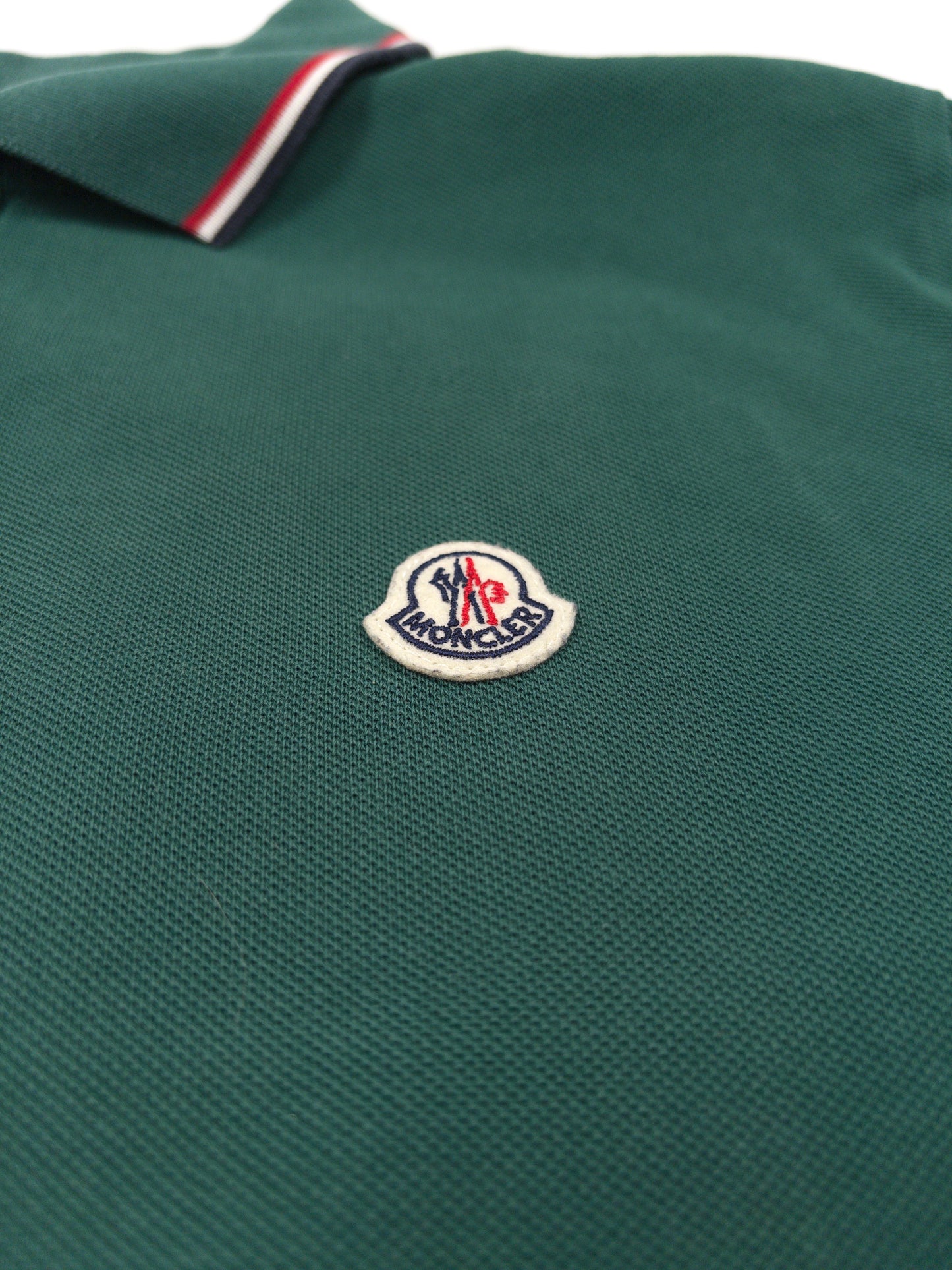 Moncler Tricolor Polo Shirt