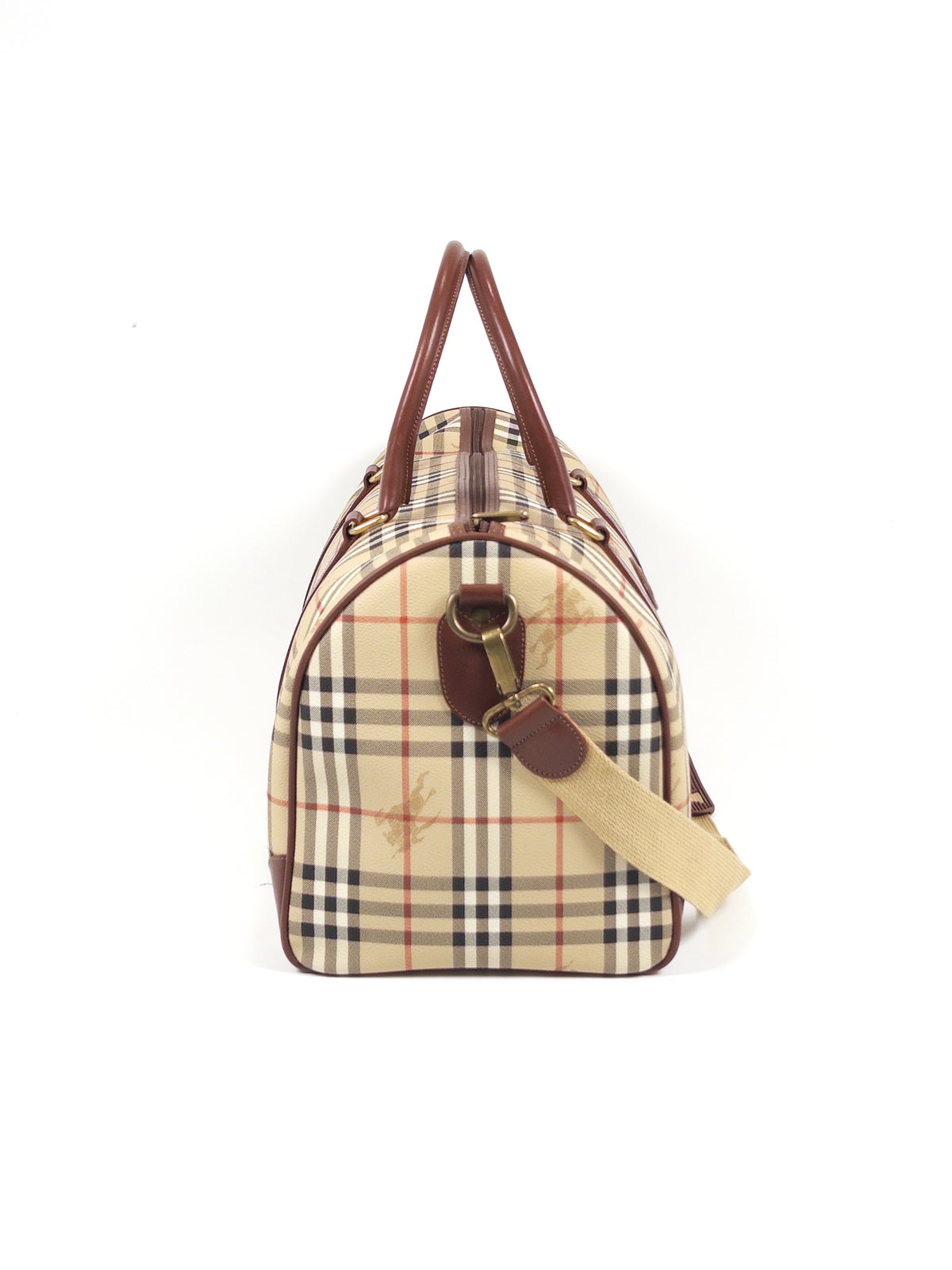 Burberry Nova Check Boston Bag