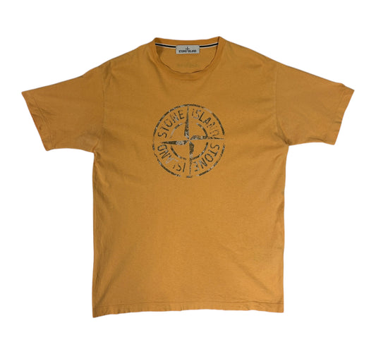 Stone Island-tryckt t-shirt