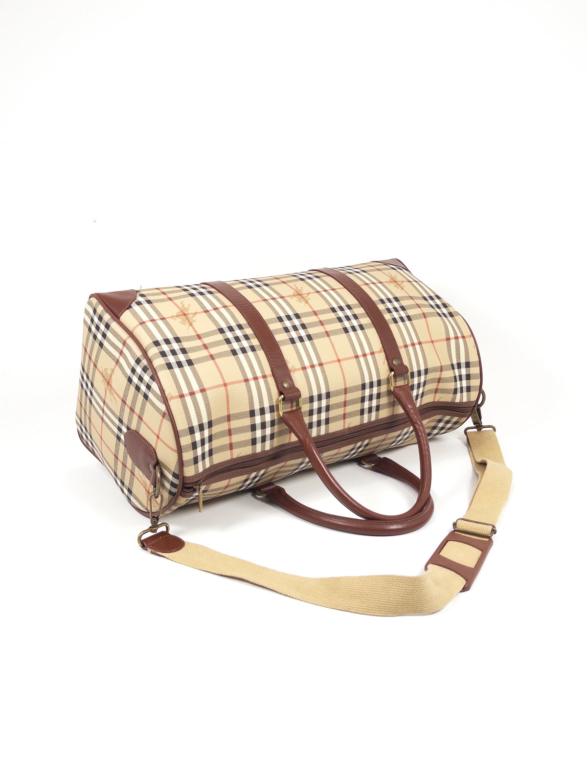 Burberry Nova Check Boston Bag