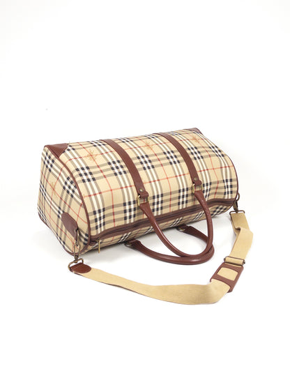 Burberry Nova Check Boston Bag
