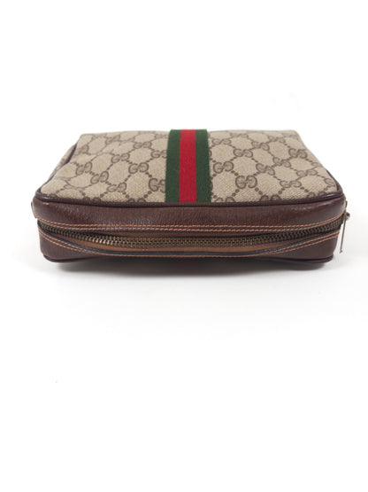 GUCCI Supreme Sherry Line clutch bag