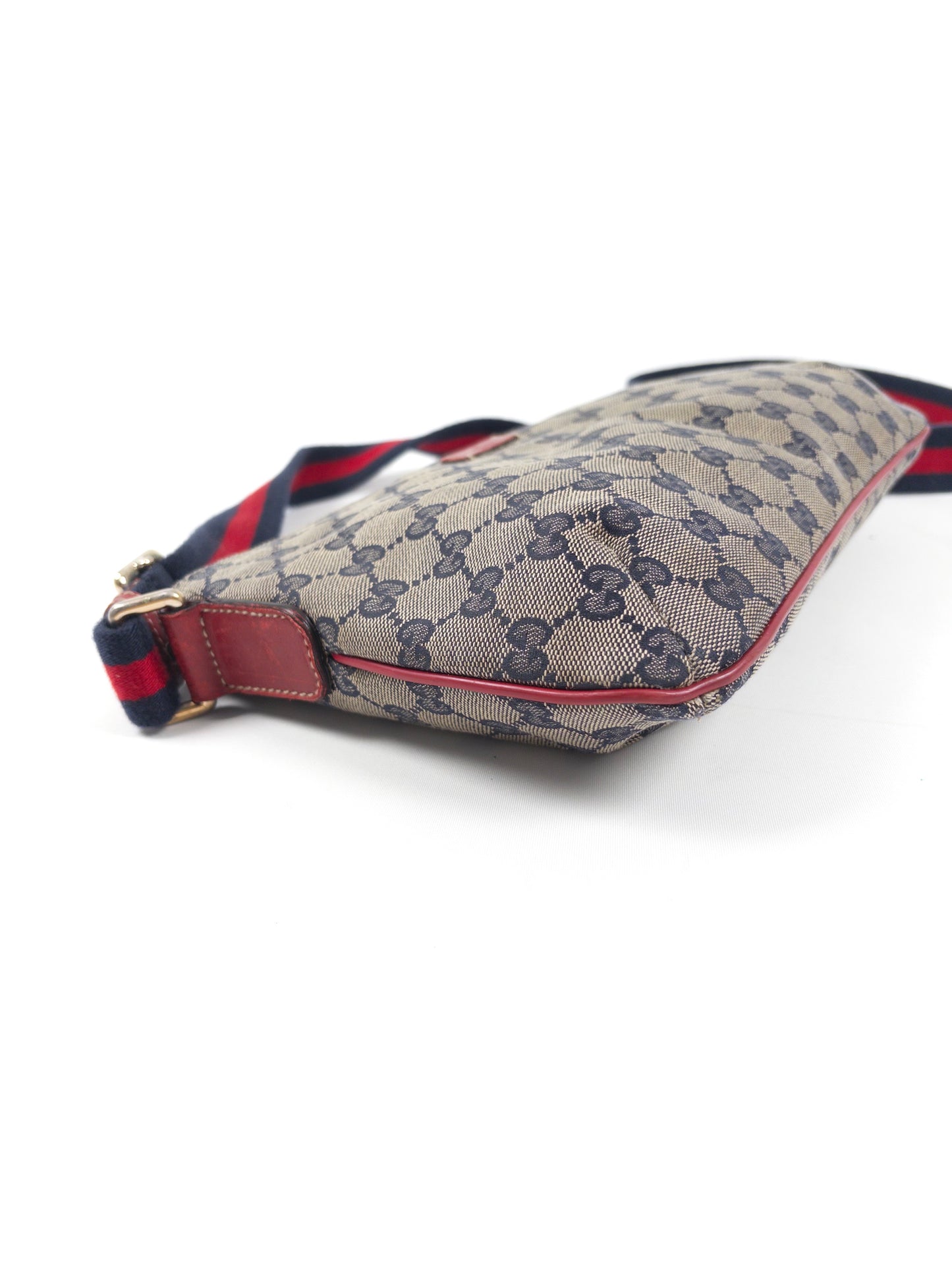 Gucci GG Crystal Sheline Canvas Shoulder Bag