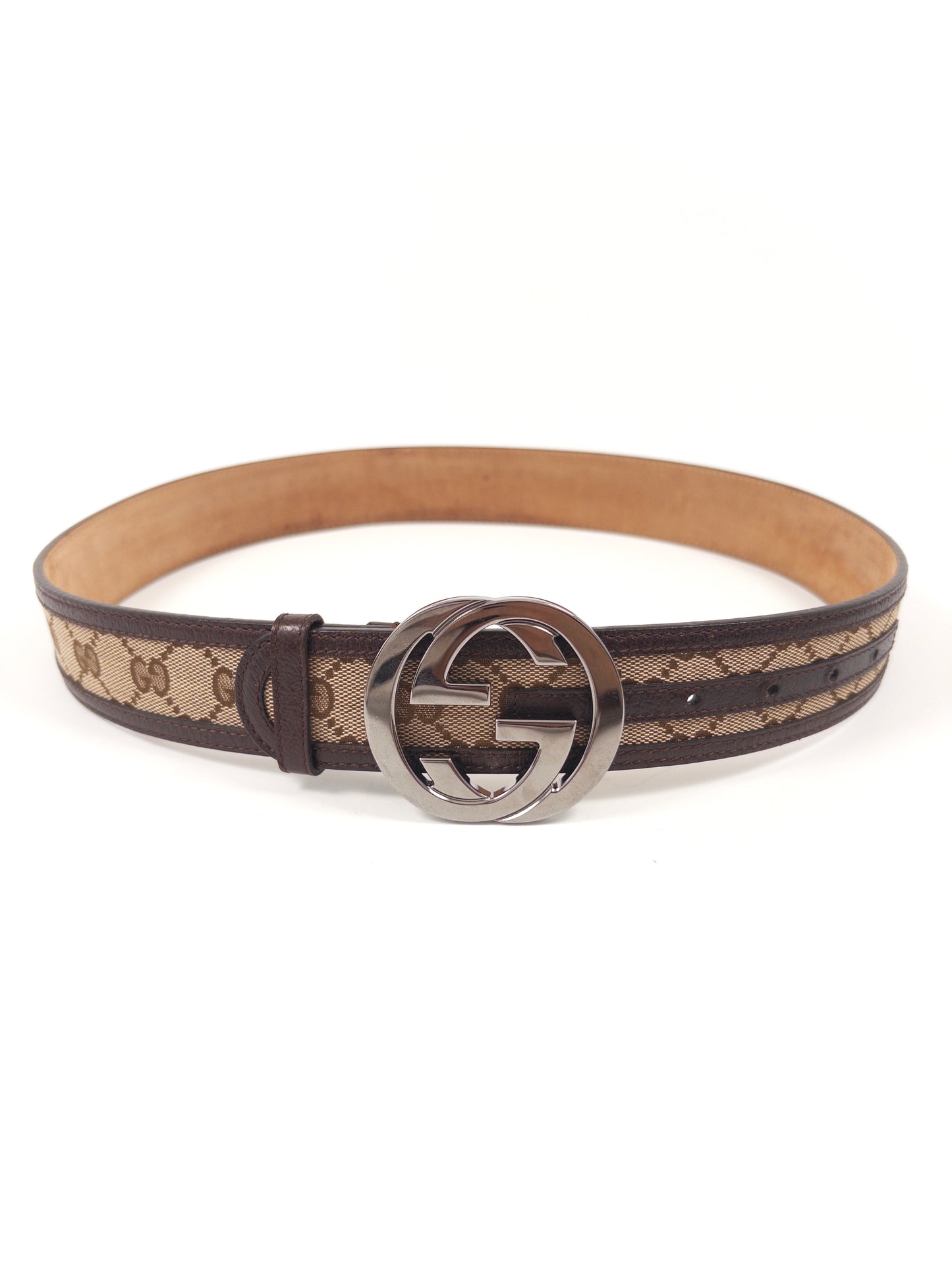 GUCCI GG Canvas Belt (W29-33)