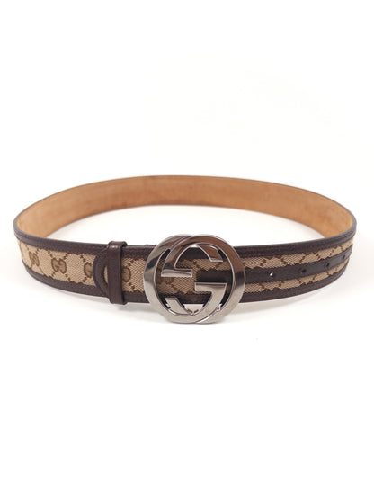 GUCCI GG Canvas Belt (W29-33)