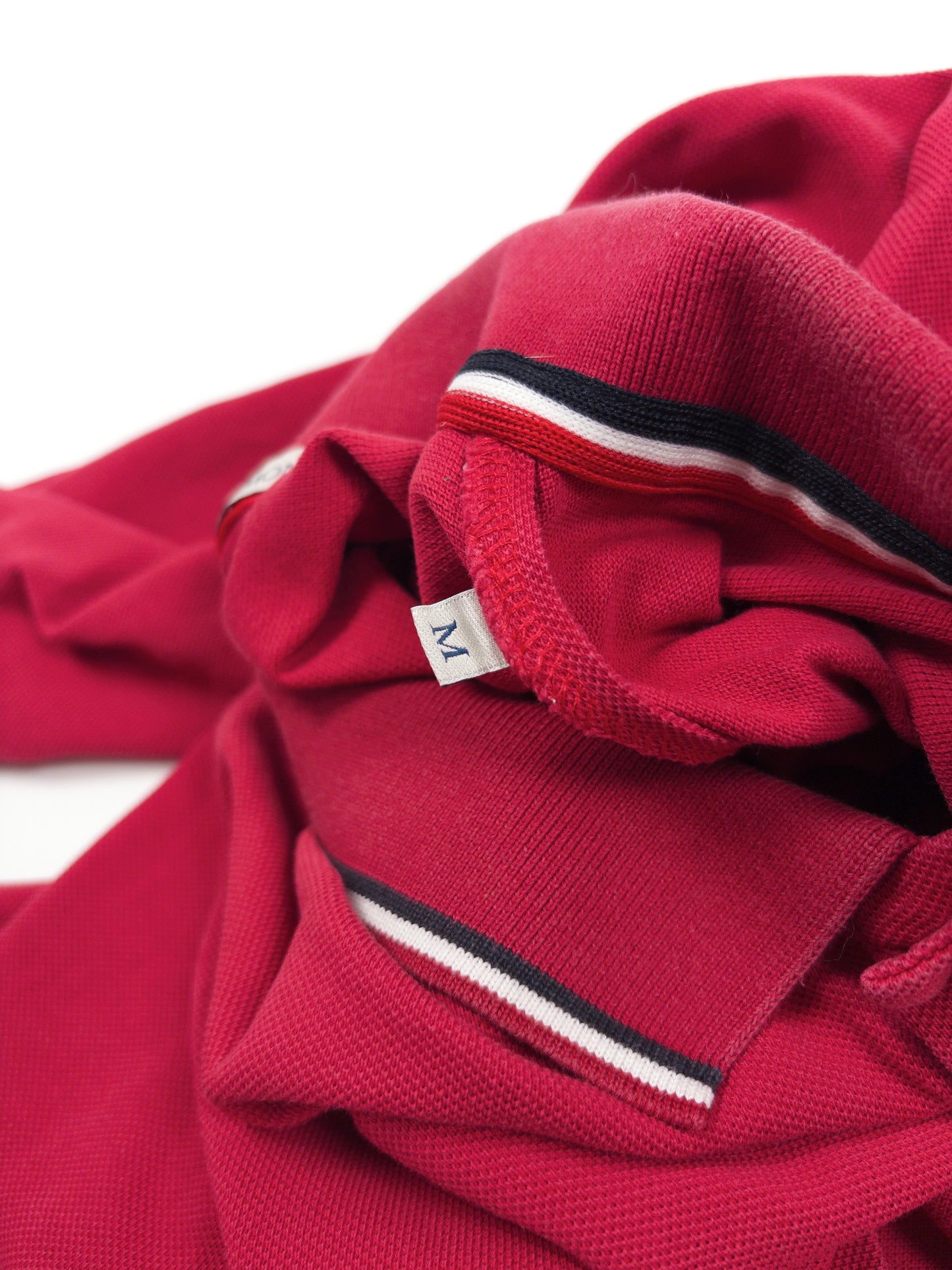 Moncler Tricolor Longsleeve Polo