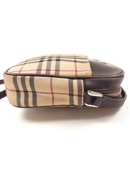 Burberry Beige Check Messenger