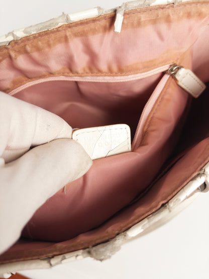 Dior No 2 Pink Monogram Trotter Shopper Tote Bag