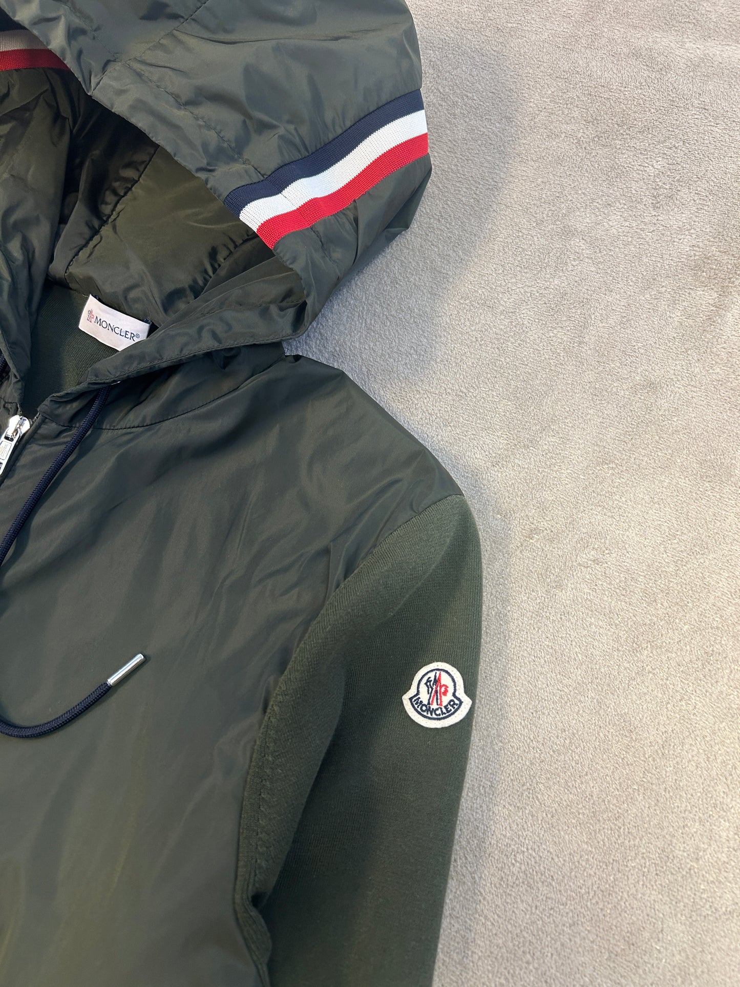 Moncler Tricolour Hybrid Cardigan