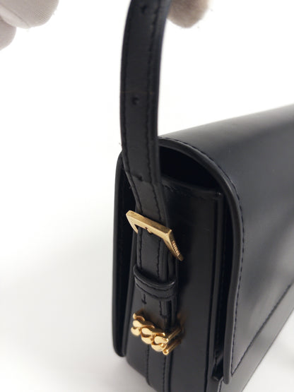 Burberry Grace Leather Shoulder Bag